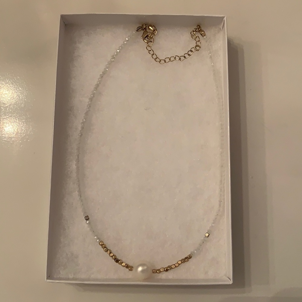 Soul sisters pearl beaded necklace